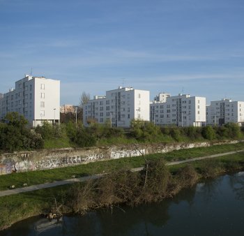 Construction de la cité Daste à Empalot