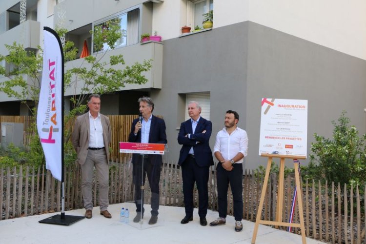 Discours d'inauguration de la réhabilitation de la résidence Les pradettes