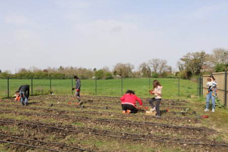 Le jardin partagé des Demeures de Bartha