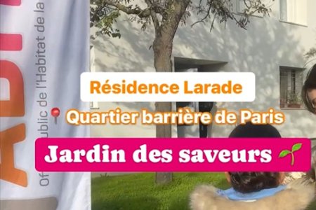 RÉHABILITATION ET JARDIN à LA RÉSIDENCE LARADE