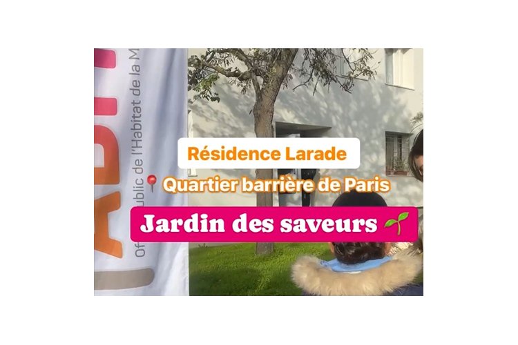 LA RÉSIDENCE LARADE RÉHABILITÉE ET AGRÉMENTÉE D’UN JARDIN