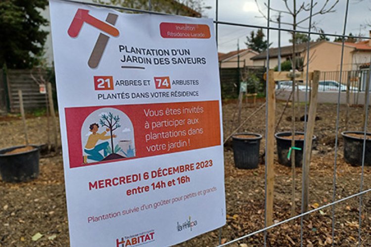 UN JARDIN DES SAVEURS POUR LA RÉSIDENCE LARADE