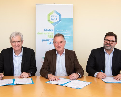 SIGNATURE DE LA CHARTE ETHIBAT RSE