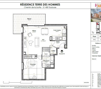 TERRE DES HOMMES T2 en location-accession* 31400 toulouse-zac st exupery