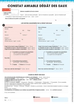 Constat de dégât des eaux